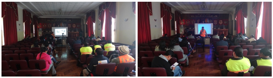 Participación del IGEPN en el Taller hacia los miembros del Comité de Gestión de Riesgos del Cantón de Pujilí