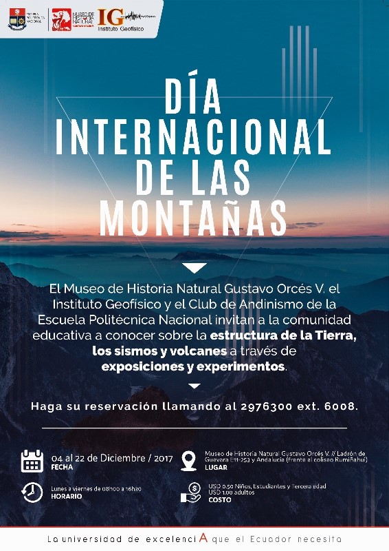 El Día Internacional de las Montañas, un evento abierto al público