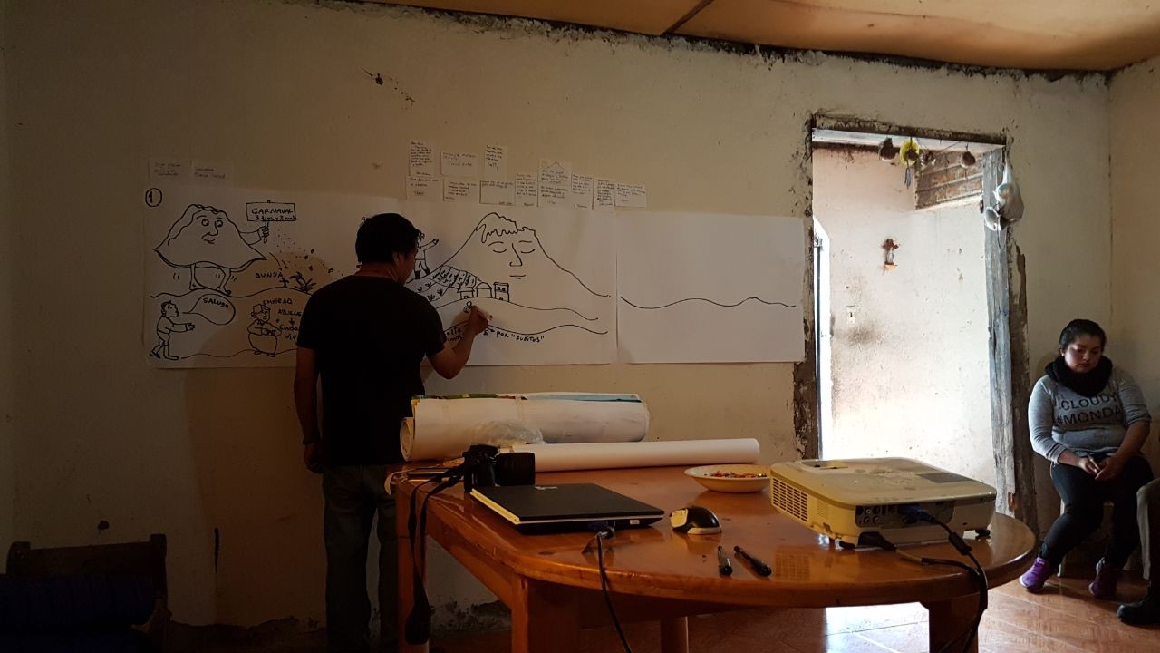Reunión de los Vigías del Volcán Tungurahua, Mayo 2018