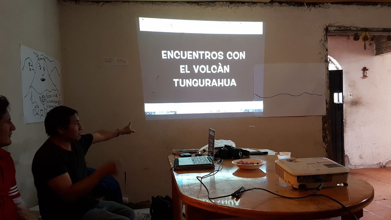 Reunión de los Vigías del Volcán Tungurahua, Mayo 2018