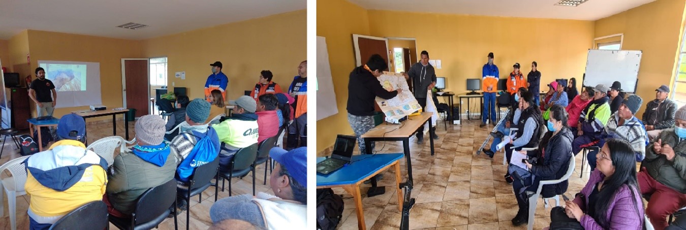 Actividades de Vigilancia Volcánica y Capacitación a los Vigías del Guagua Pichincha