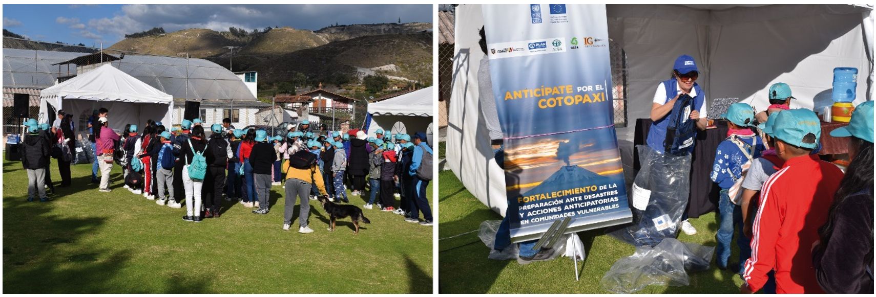 Evento “Alerta Guaguas” en Salcedo, capacitación para protección en contextos de emergencia con niños, niñas y adolescentes