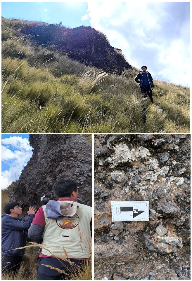 Investigaciones geológicas del volcán Caldera de Chalupas