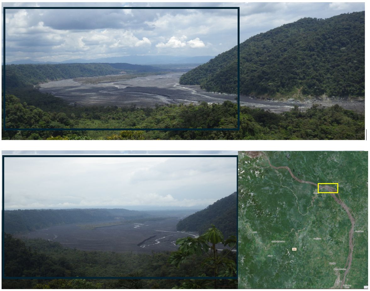 Labores de vigilancia del volcán Sangay