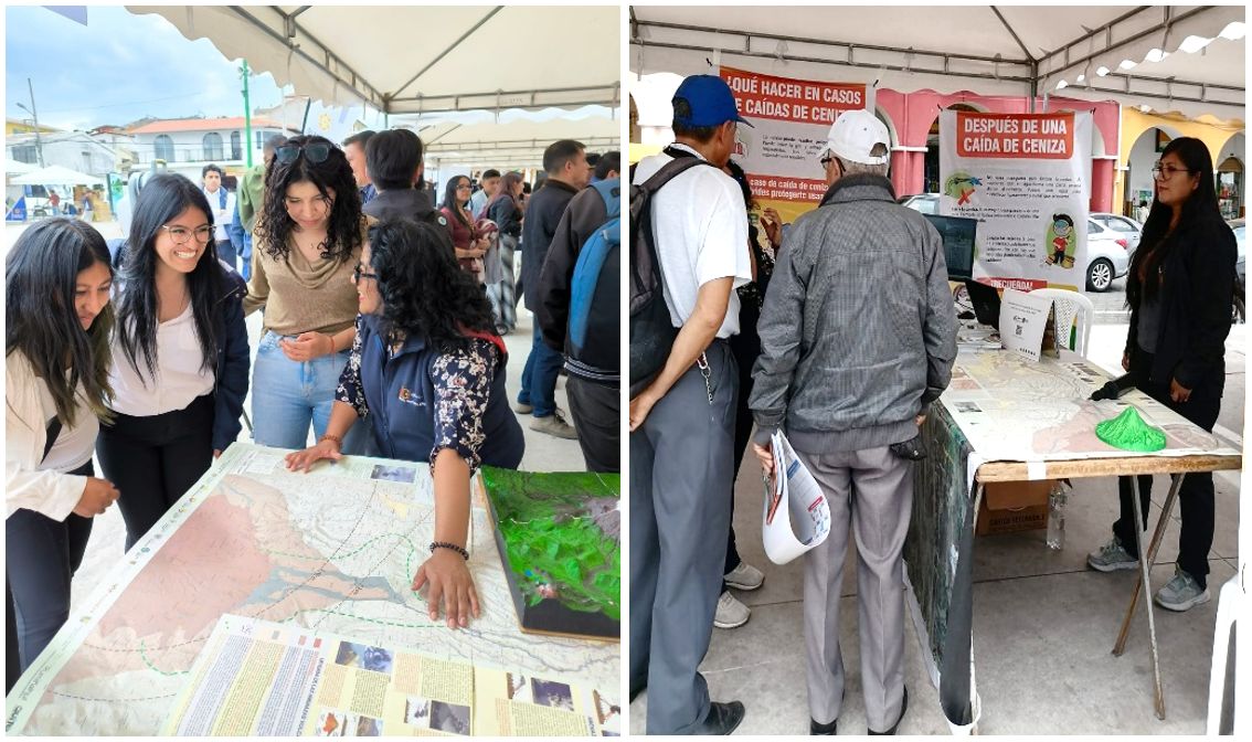 Participación del IG-EPN en la Feria De Gestión De Riesgos Por La Interculturalidad Afroecuatoriana