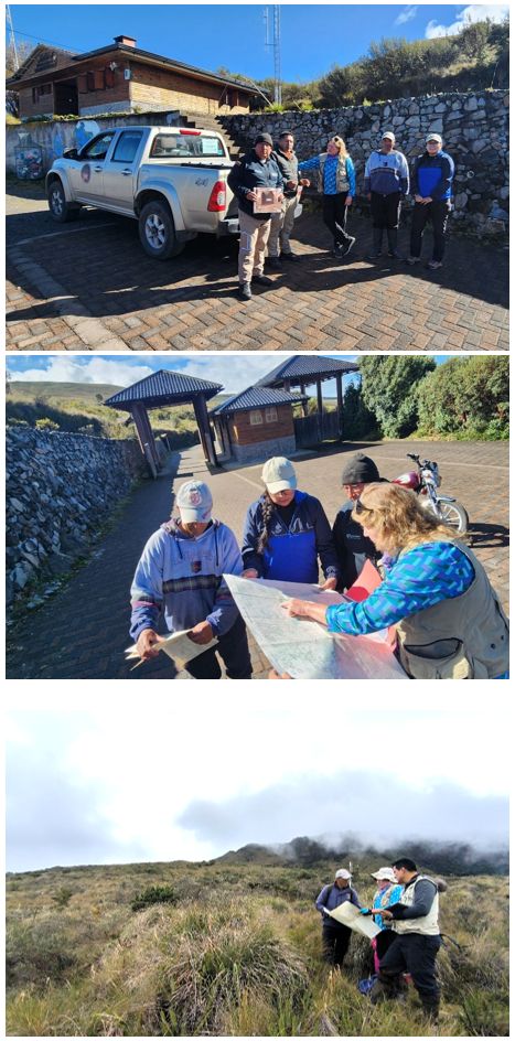 Estudios geológicos en la zona de la laguna de Pisayambo del Parque Nacional Llanganates