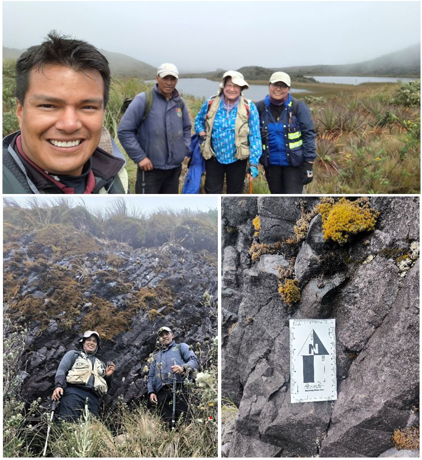 Estudios geológicos en la zona de la laguna de Pisayambo del Parque Nacional Llanganates